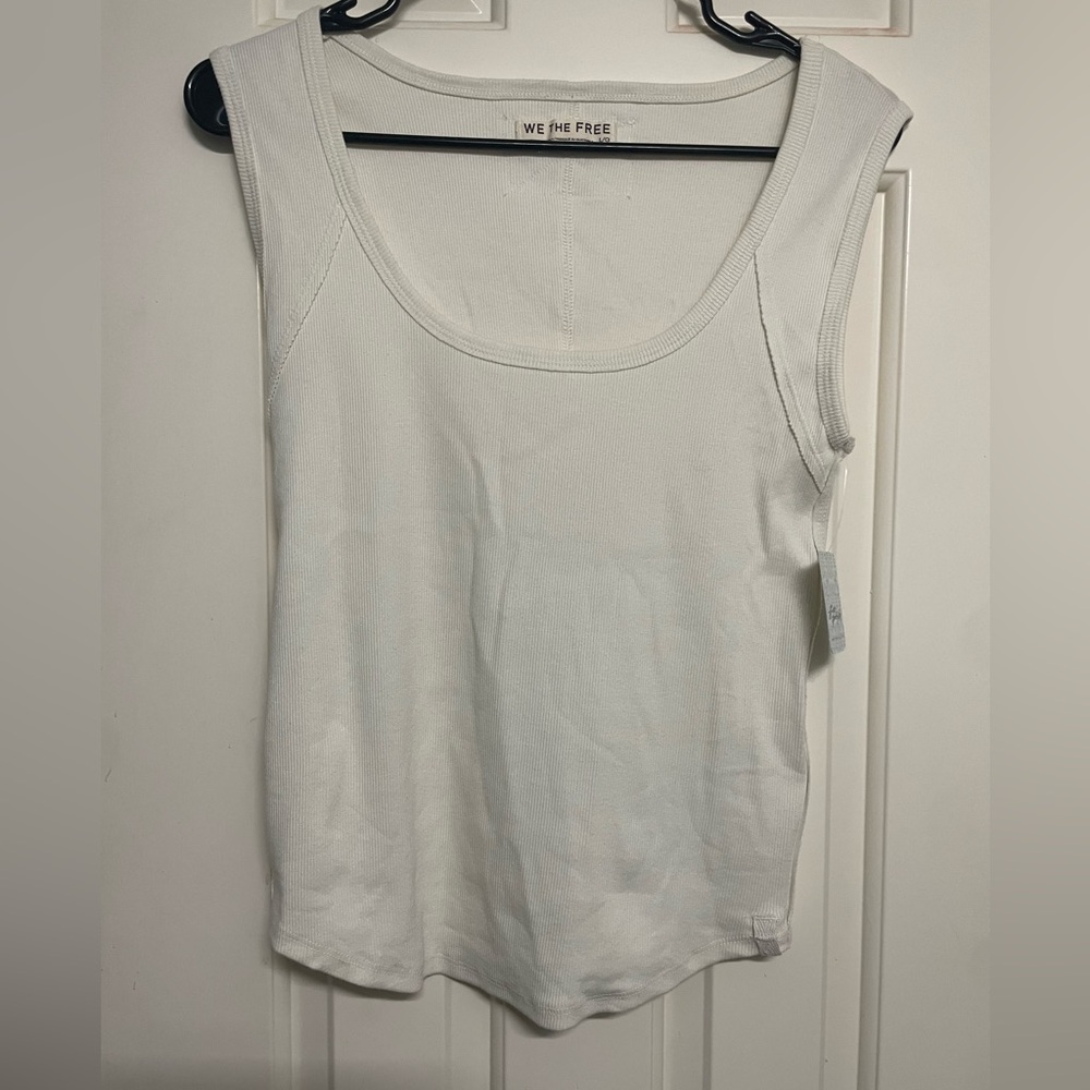 We The Free Cream Hummingbird Tank Top - Picture 3 of 6